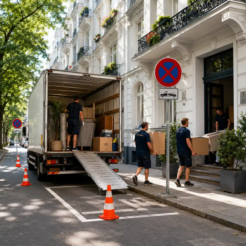 Halteverbotszone Hamburg